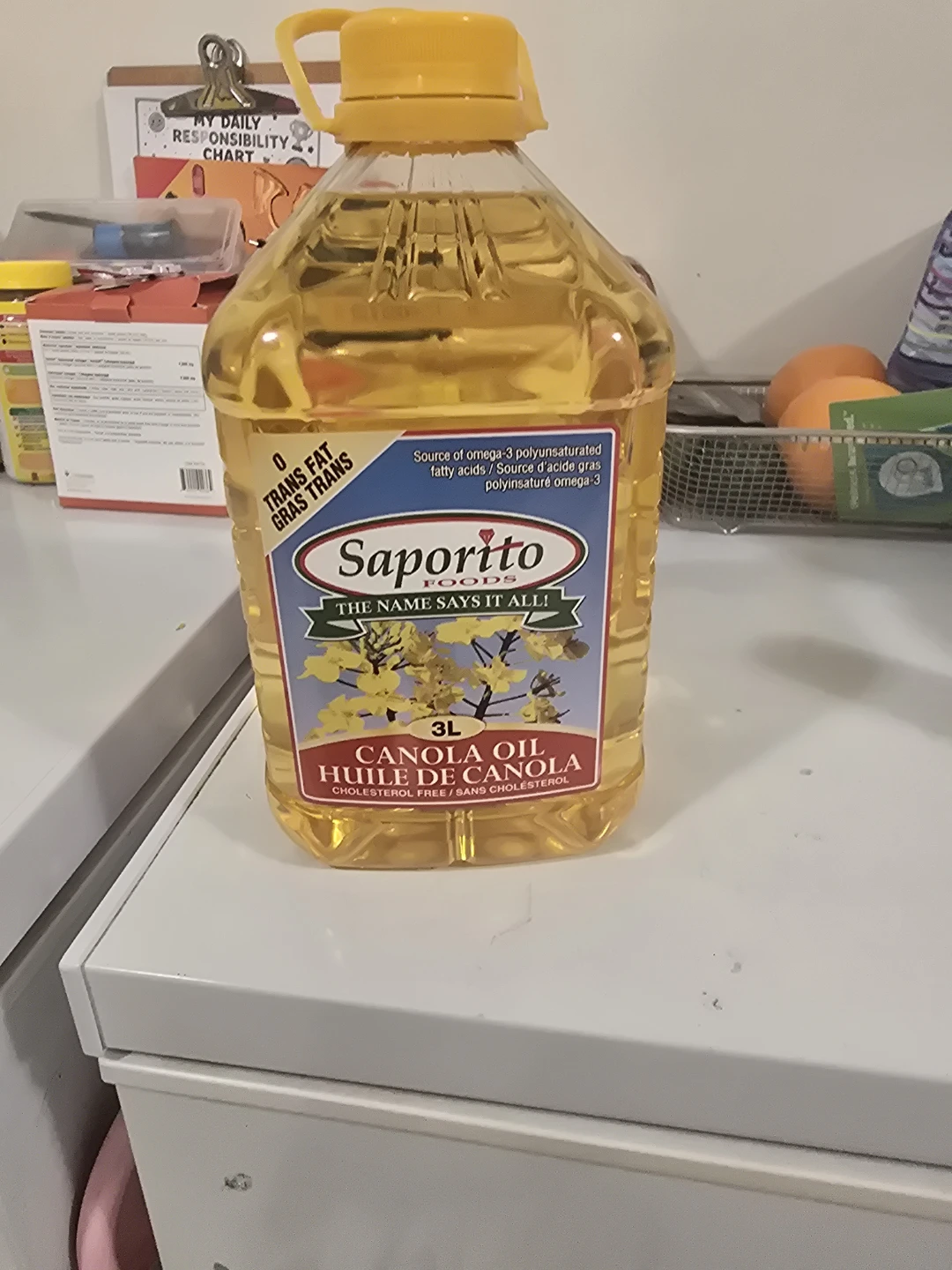 Saporito Canola Oil 3L