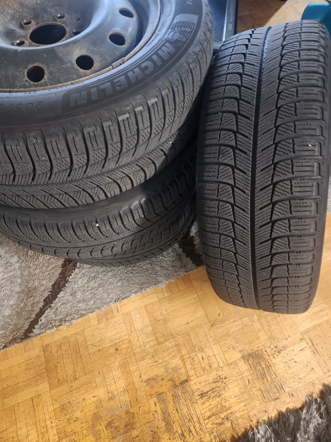 Michelin winter tires  size 205/60/R16 - photo 4