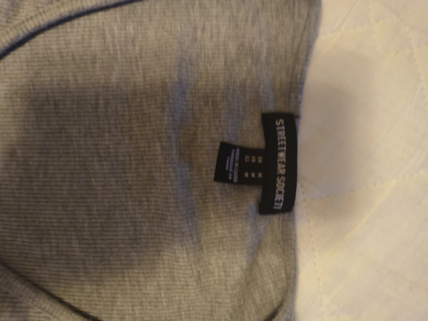 Streetwear Society grey button-up top - photo 2