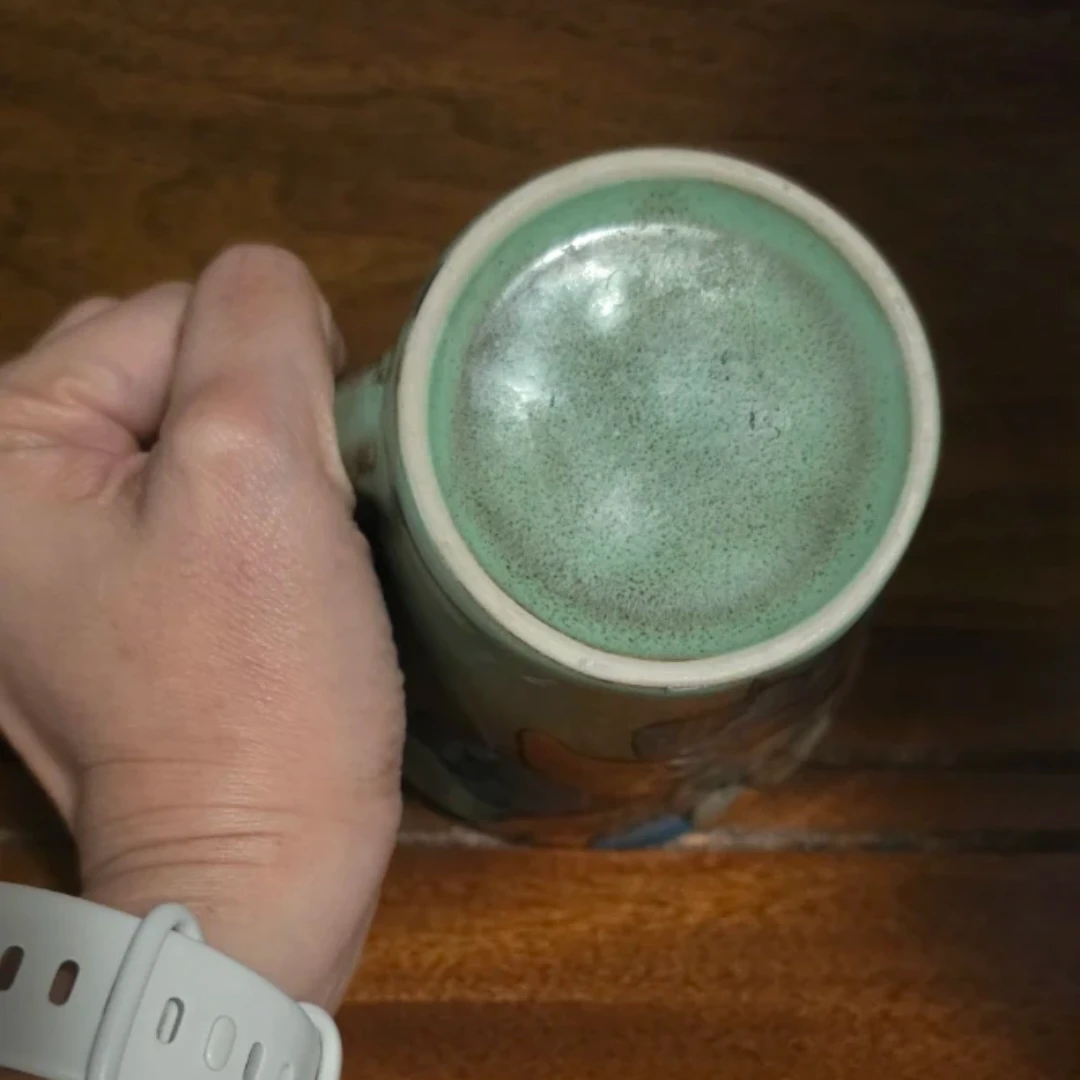 Rare Nordic-style handmade coffee mug - photo 4