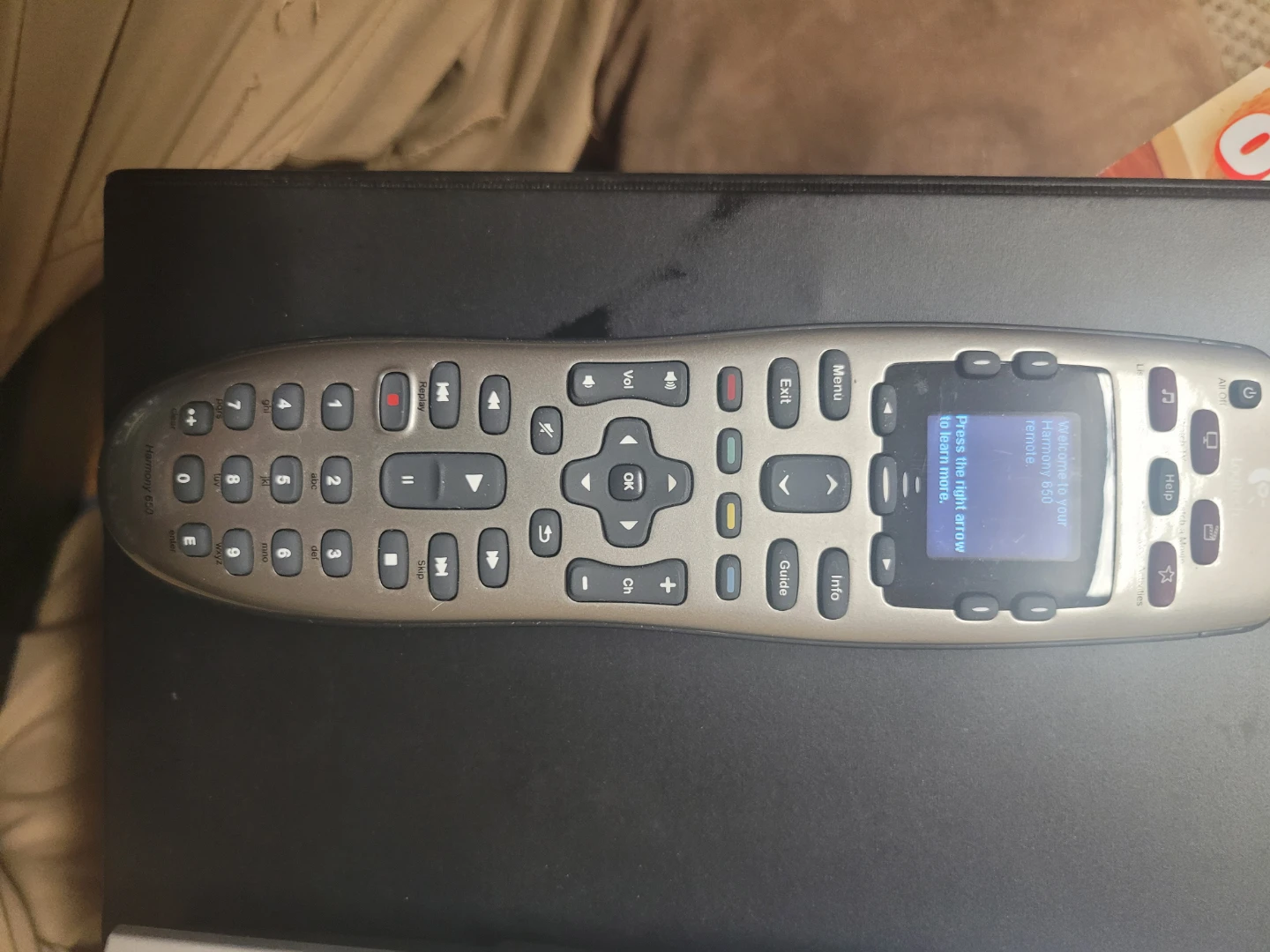 Logitech Harmony 650 Philips Prestigo  allinone universal remote - photo 4