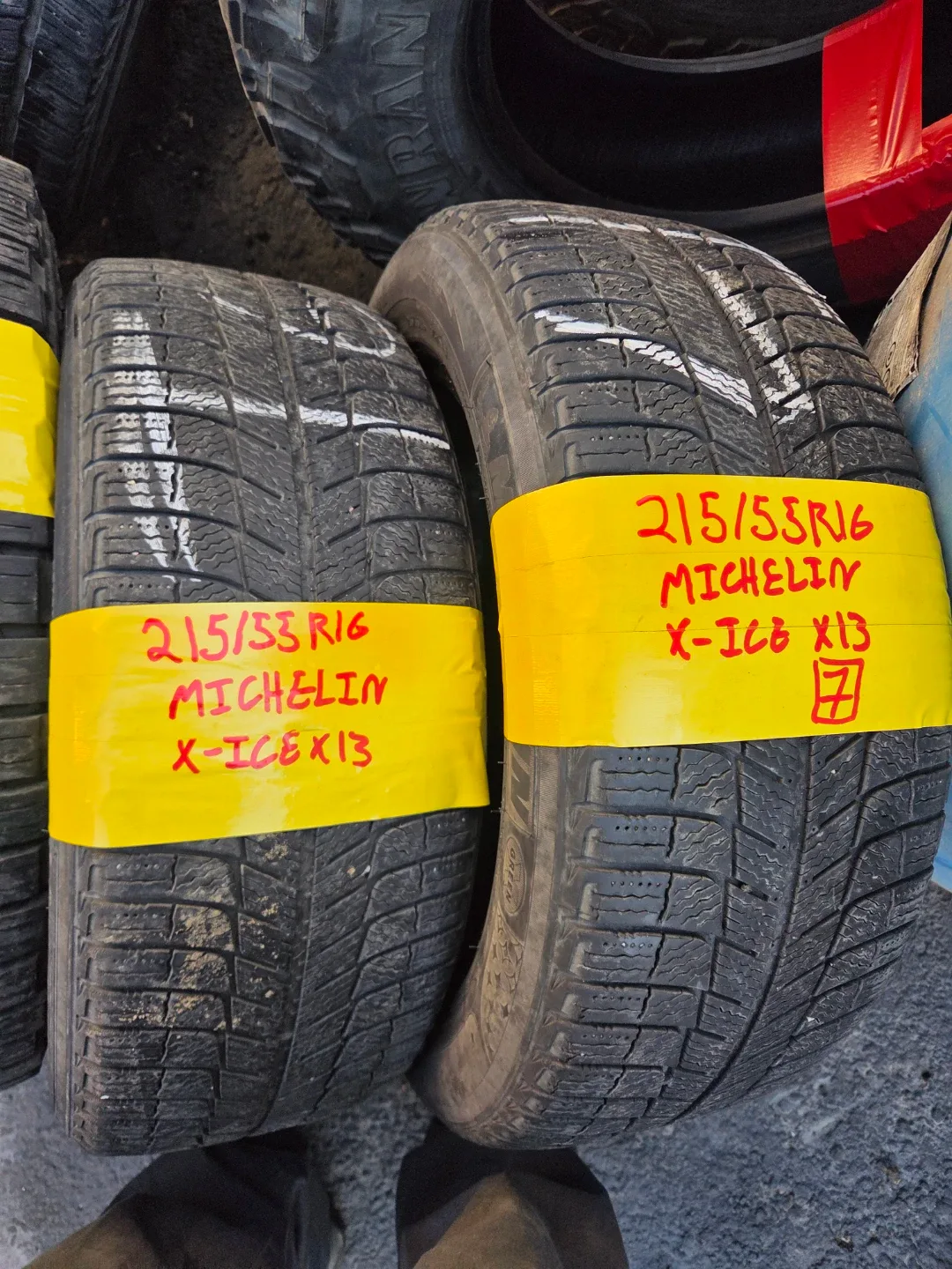 Michelin X-Ice Xi3 Tires 215/55R16