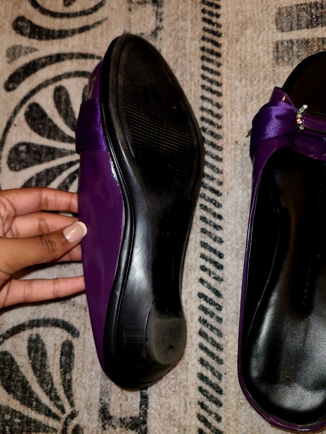 y2k Purple Slip-On Sandals - photo 2