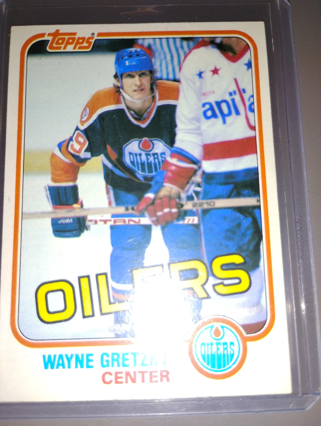 Wayne Gretzky 1980 Topps Edmonton Oilers Card