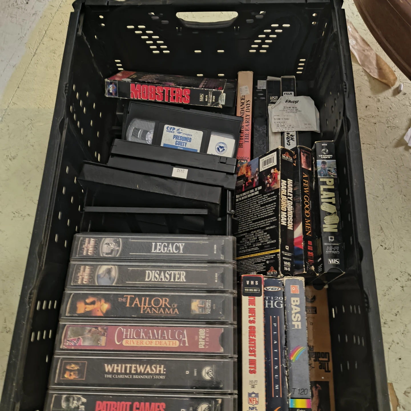 Large collection of assorted VHS tapes - photo 2
