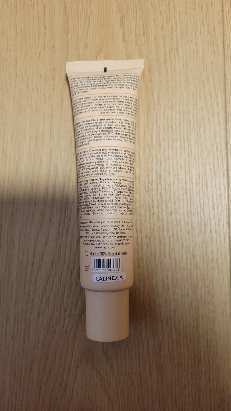 Laline Peony Gardenia Hand Cream 100ml - photo 2
