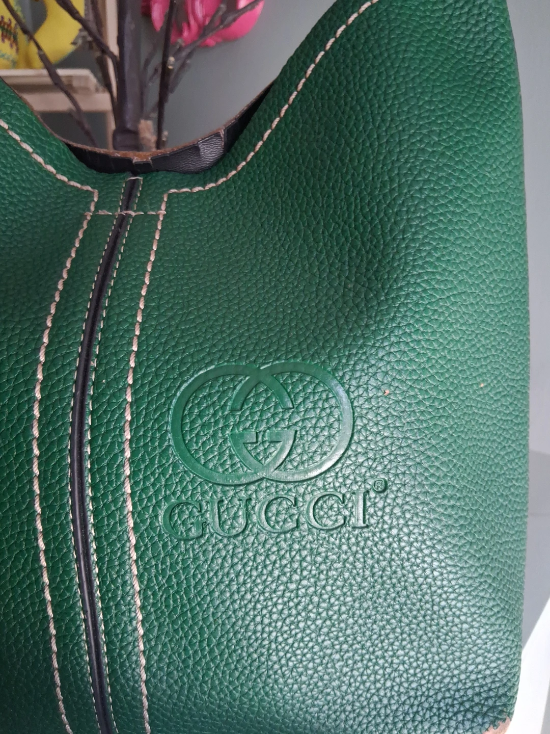 G ispired Green Pleather Shoulder Bag - photo 2