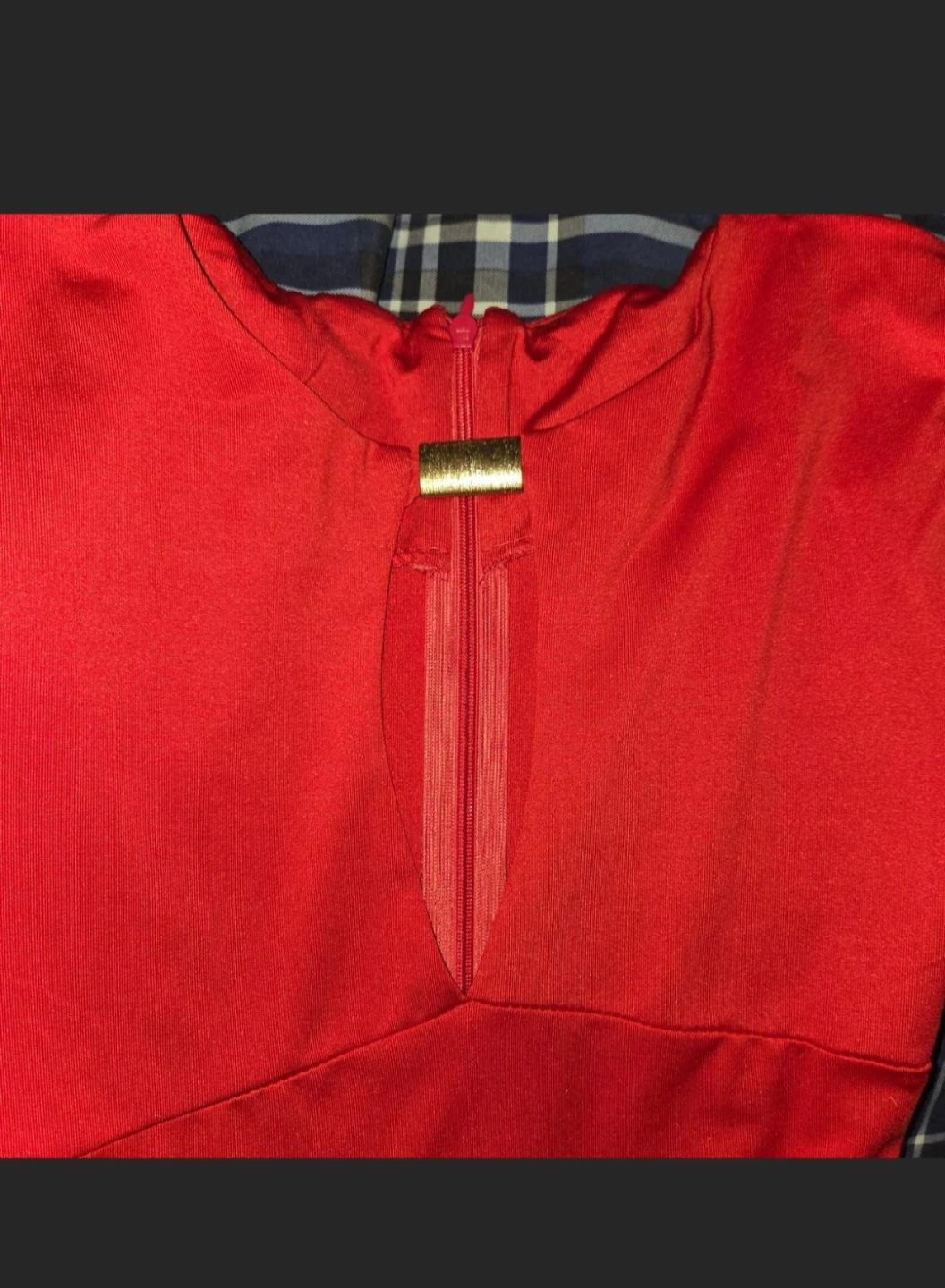 Form-Fitting 'I'm Red-y' Dress in a Woman's S - photo 2