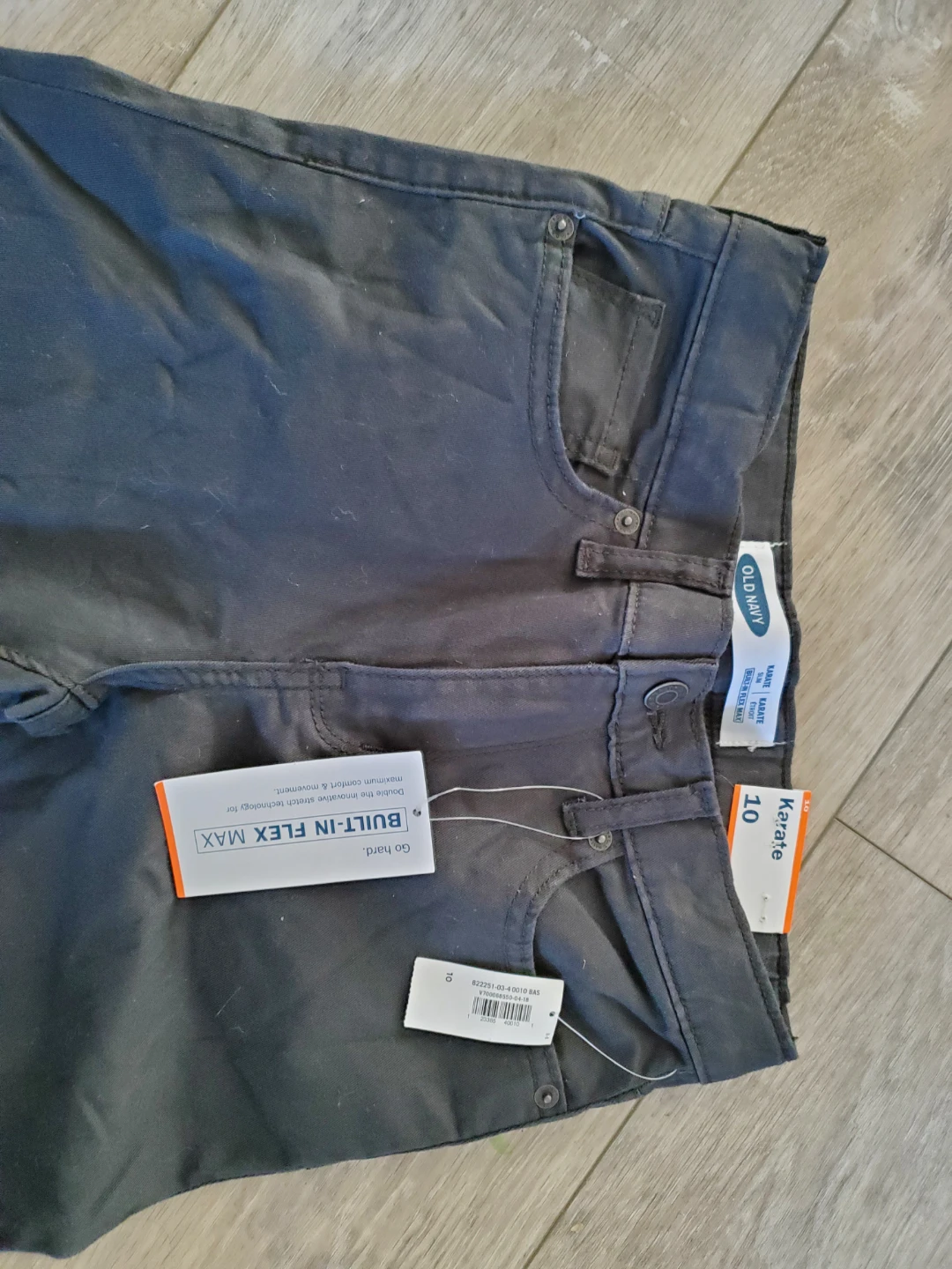 Old Navy Boys Karate Slim Built-In Flex Max Pants