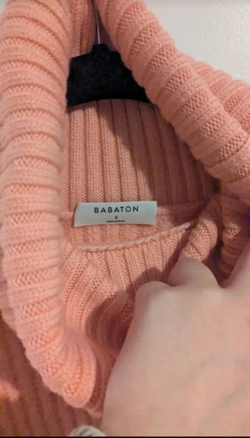 Babaton Guell Merino Wool Turtleneck Sweater - photo 3