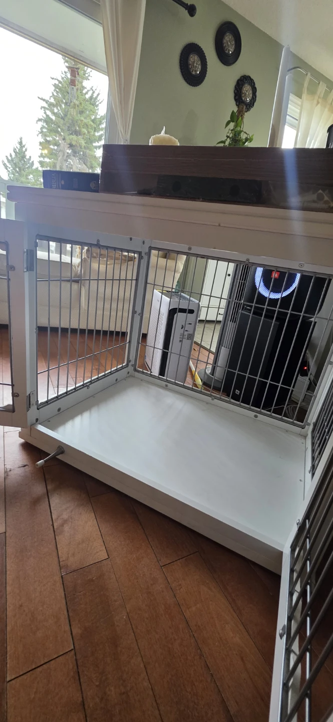 Unipaws Medium Furniture Style Dog Crate - photo 4