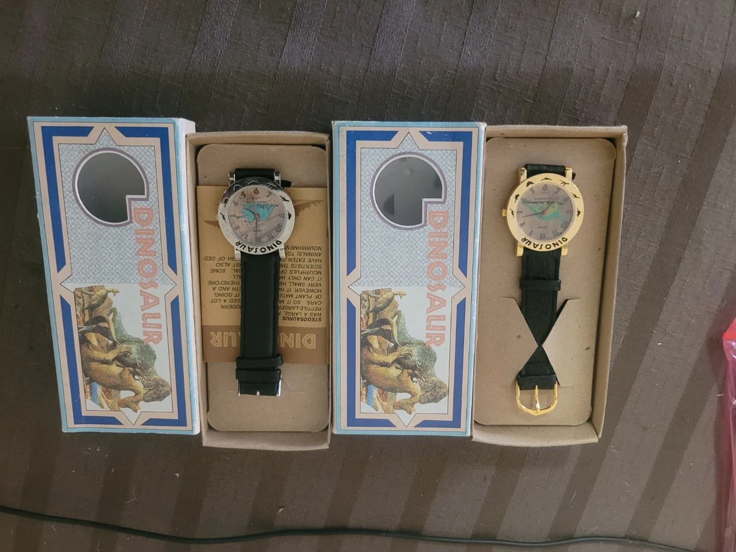 2 New  Dinosaur Watches with Original Boxes