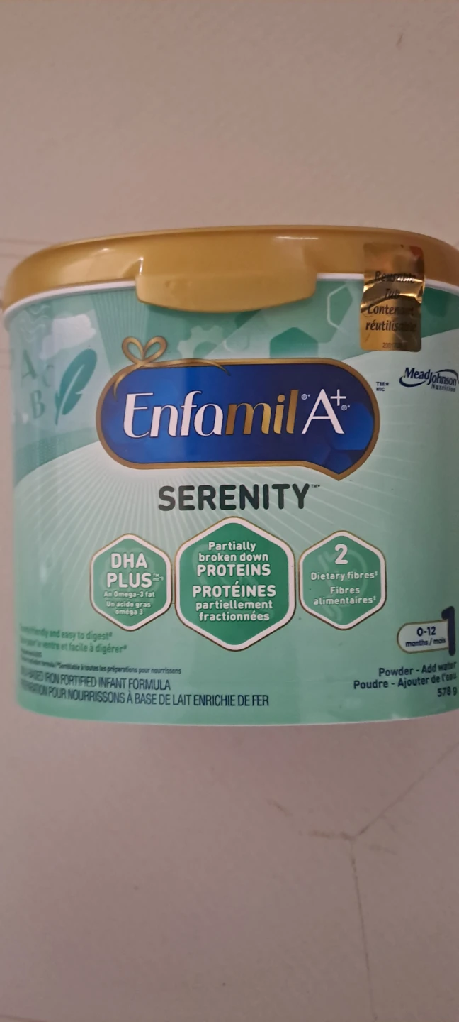Enfamil A+ Serenity Infant Formula 578g
