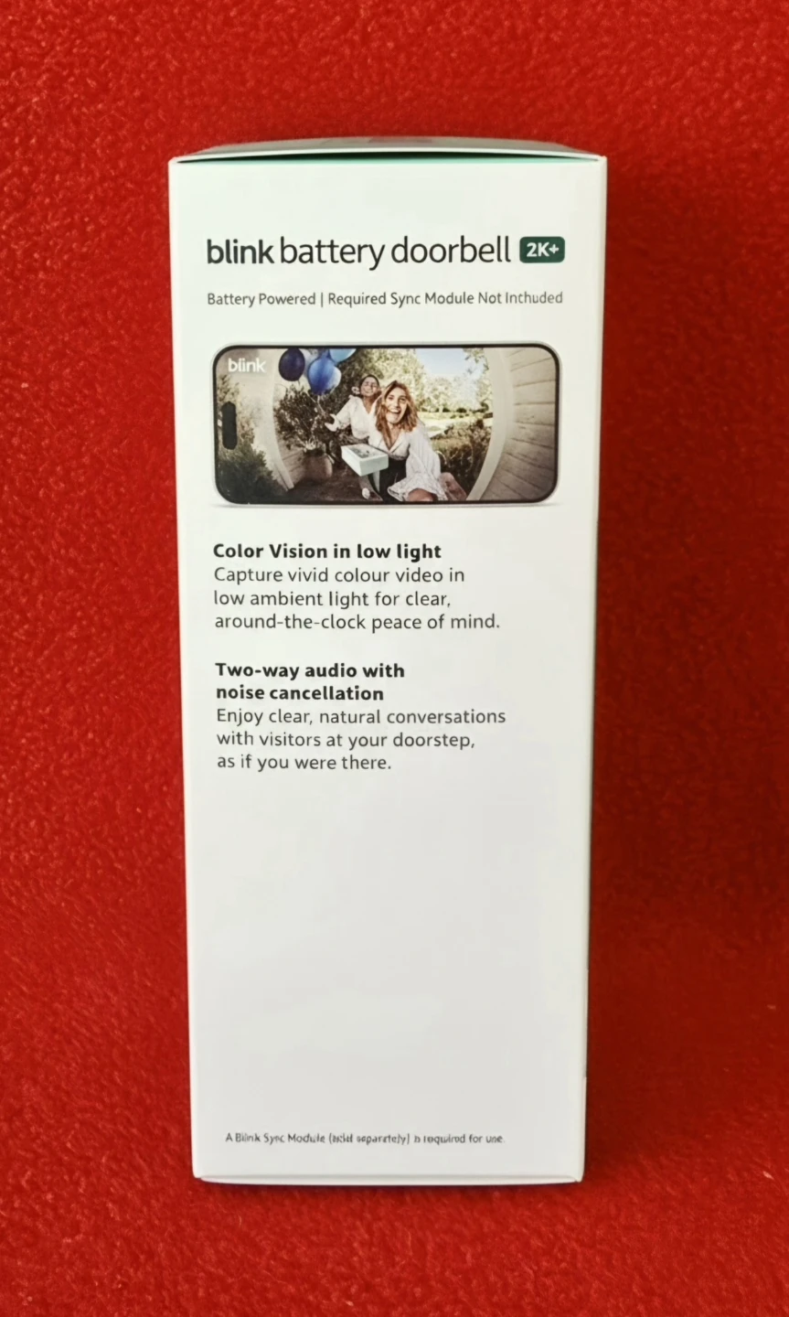 Blink Battery Doorbell 2K+ ~ NEW! - photo 4