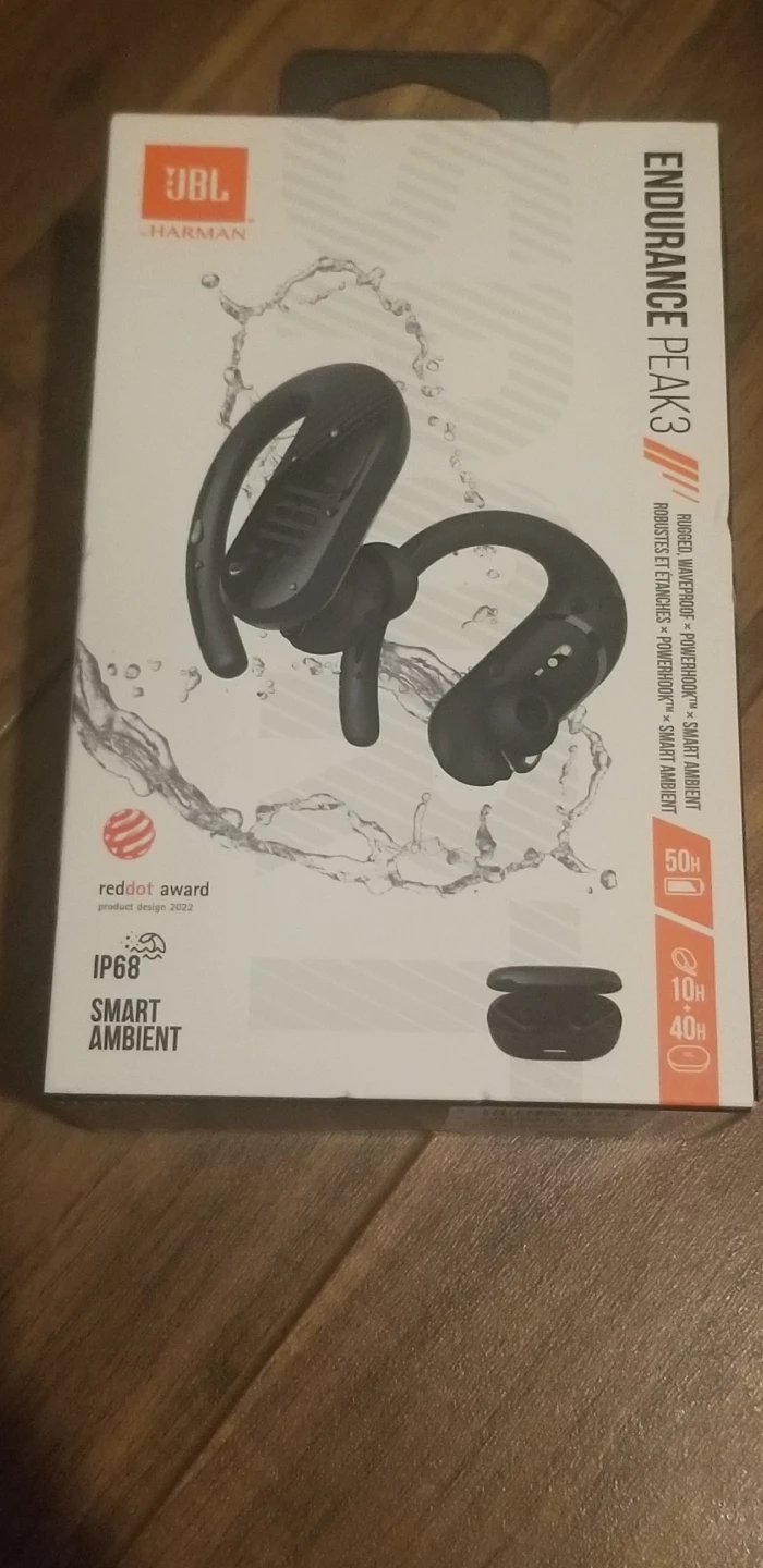 JBL Endurance Peak 3 Wireless Earphones