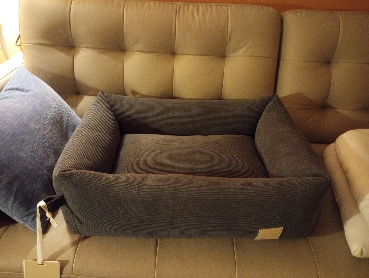 NEW Fuzzyard Life Small Corduroy Dog Bed