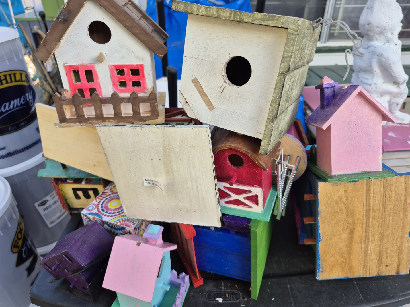 Assorted  Wooden Birdhouses