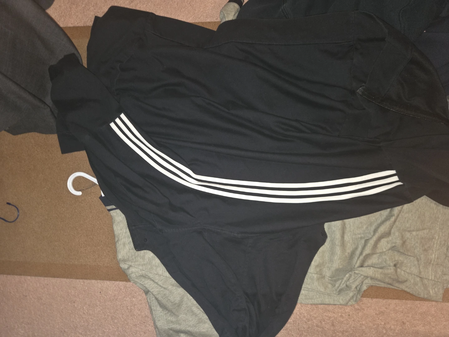 Adidas Black Full-Zip Hoodie - photo 2