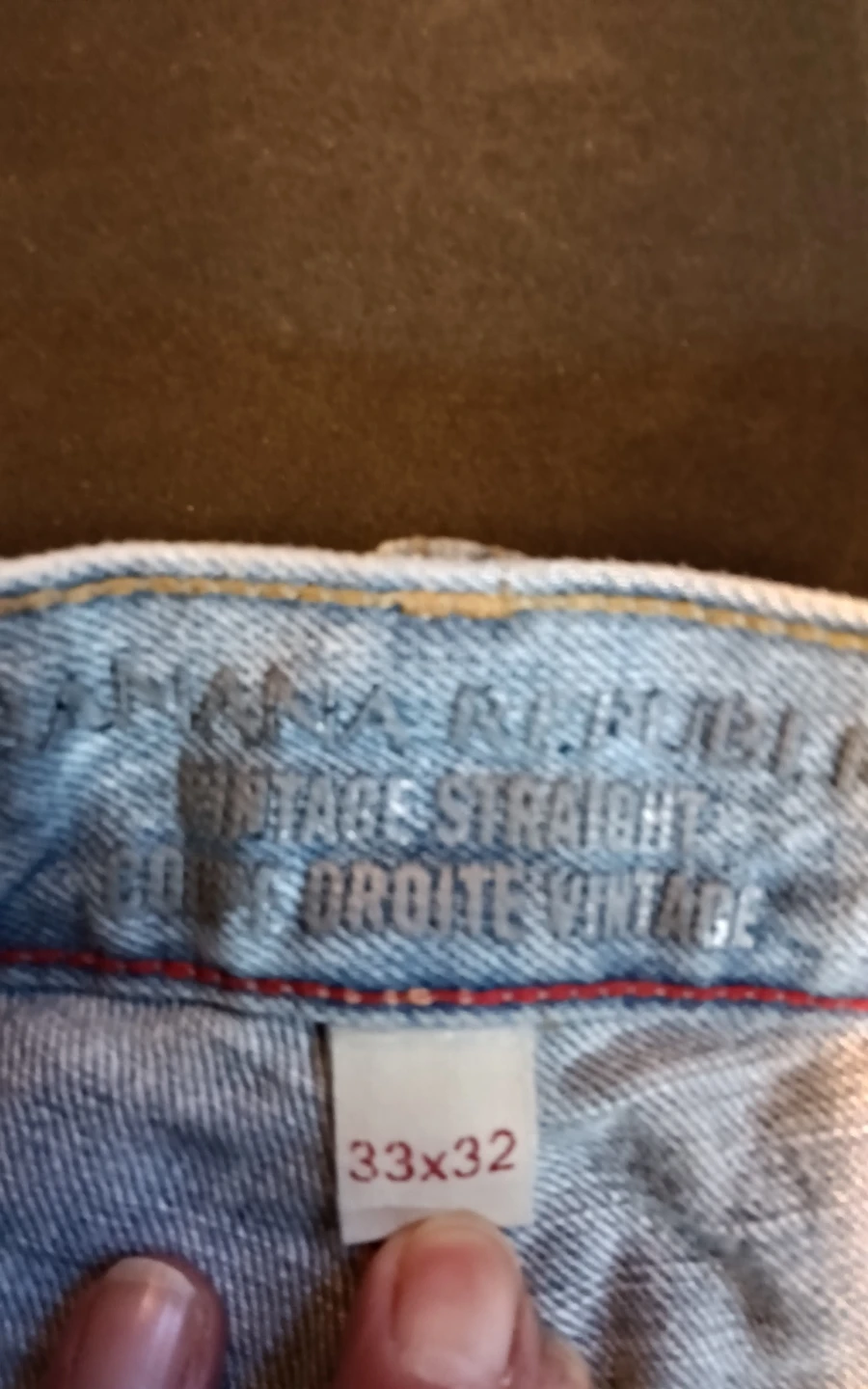 Banana Republic Vintage Straight Jeans 33x32 - photo 5