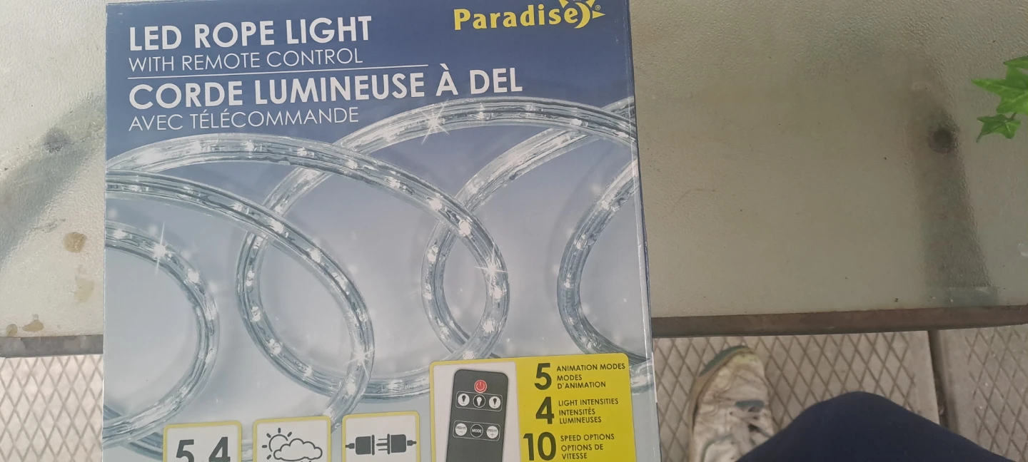 Paradise LED Rope Light with Remote Control