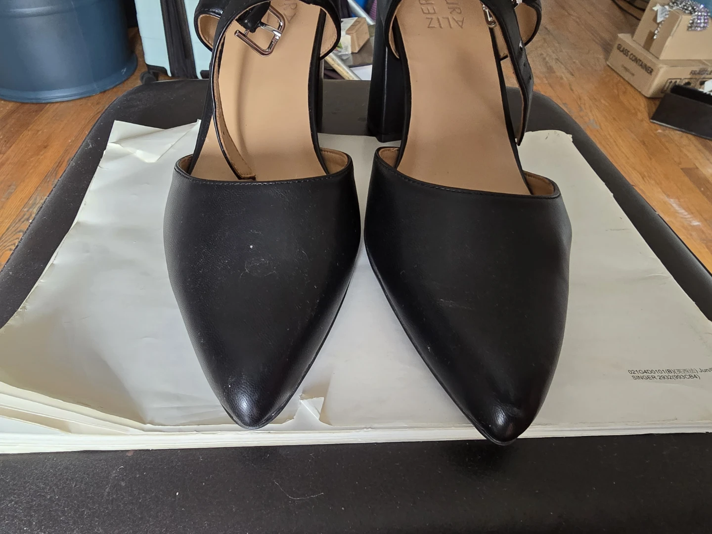 Naturalizer Black Heeled Shoes