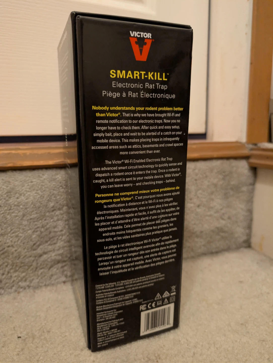 Victor Smart-Kill Electronic Rat Trap - photo 2