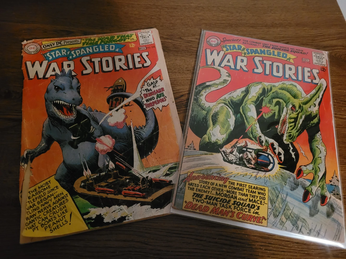 Two Vintage DC Star Spangled War Stories Comics