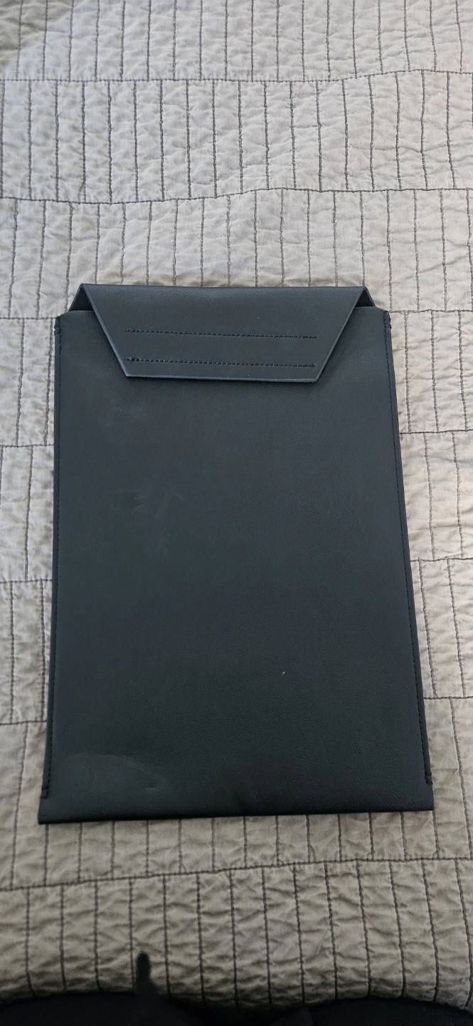 HP genuine leather laptop sleeve case 9x13" - photo 4