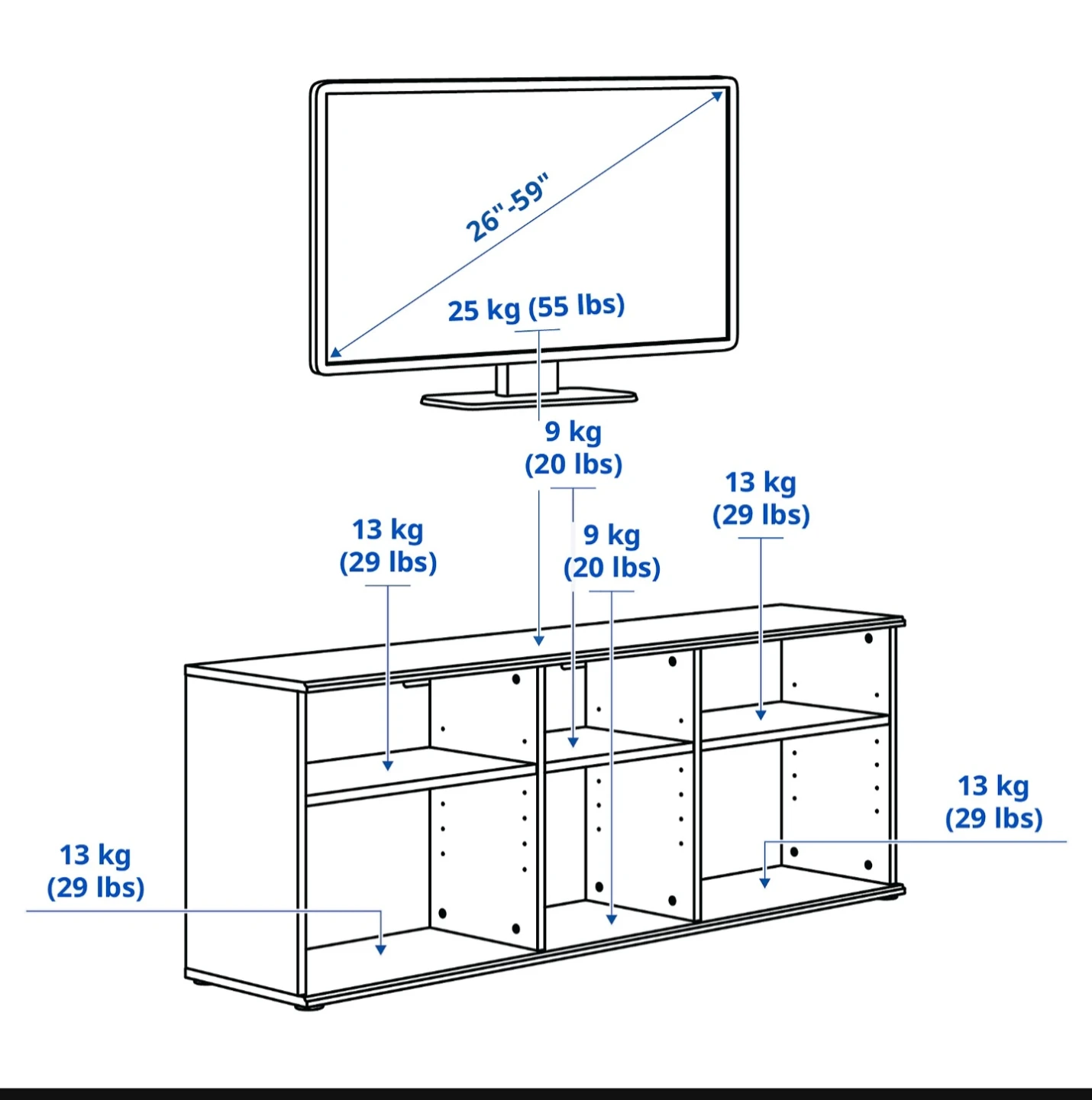 Brand New IKEA SKRUVBY TV Bench - photo 5