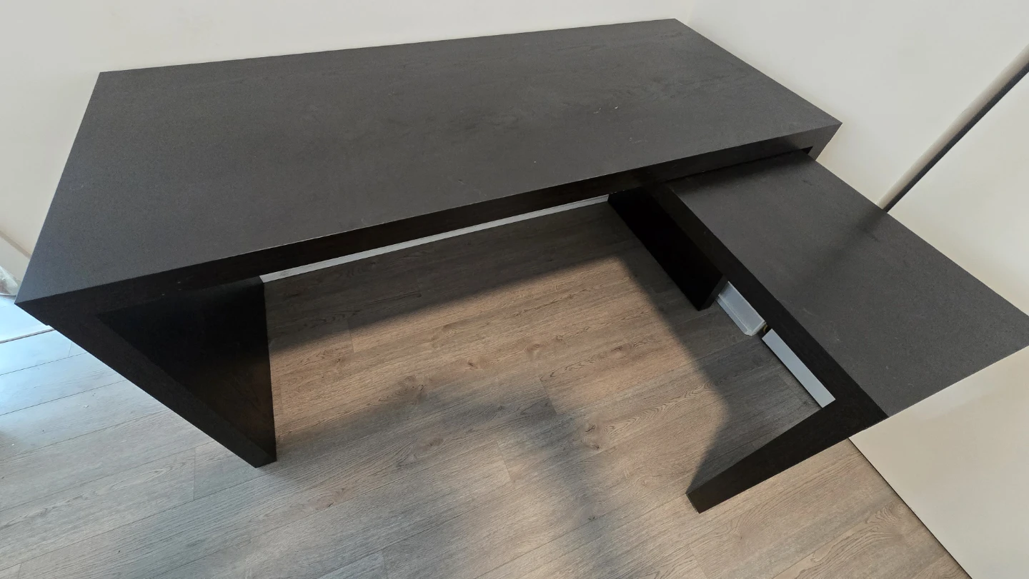 IKEA MALM Desk with Pull-Out Panel - photo 2