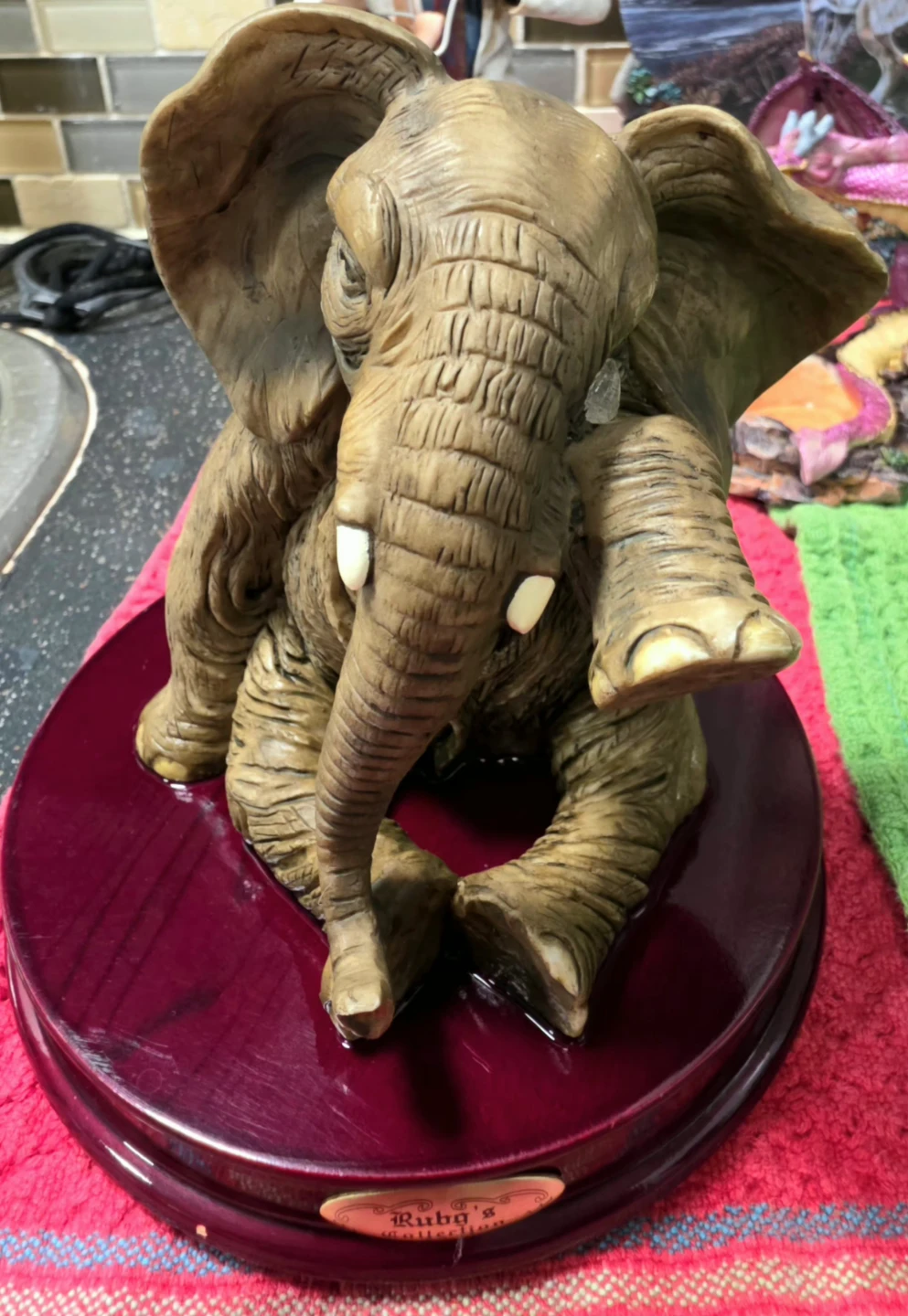 Ruby's Collection Elephant Figurine