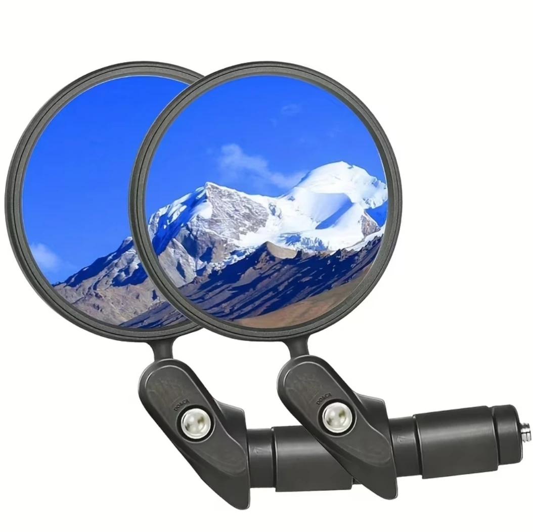 Set of Two Adjustable Bike Handlebar Mirrors