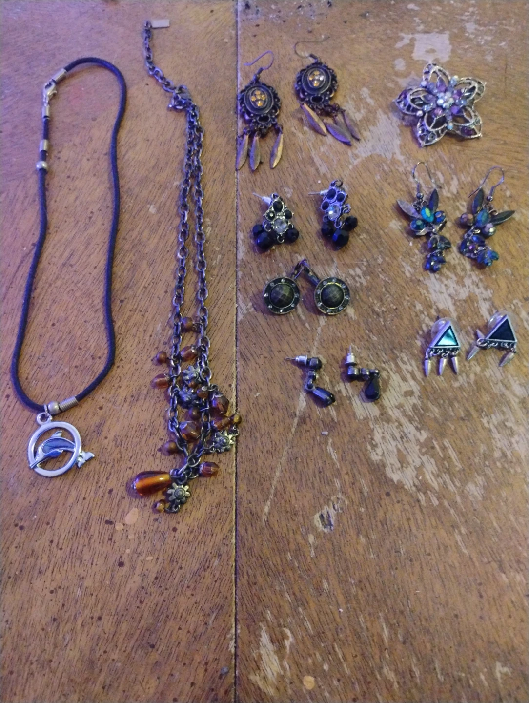 Assorted Vintage-Style Costume Jewelry Collection