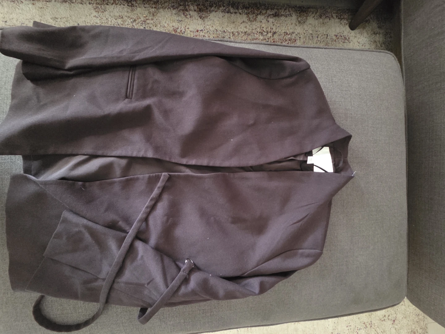 H&M Dark Brown Blazer Size XS - photo 2