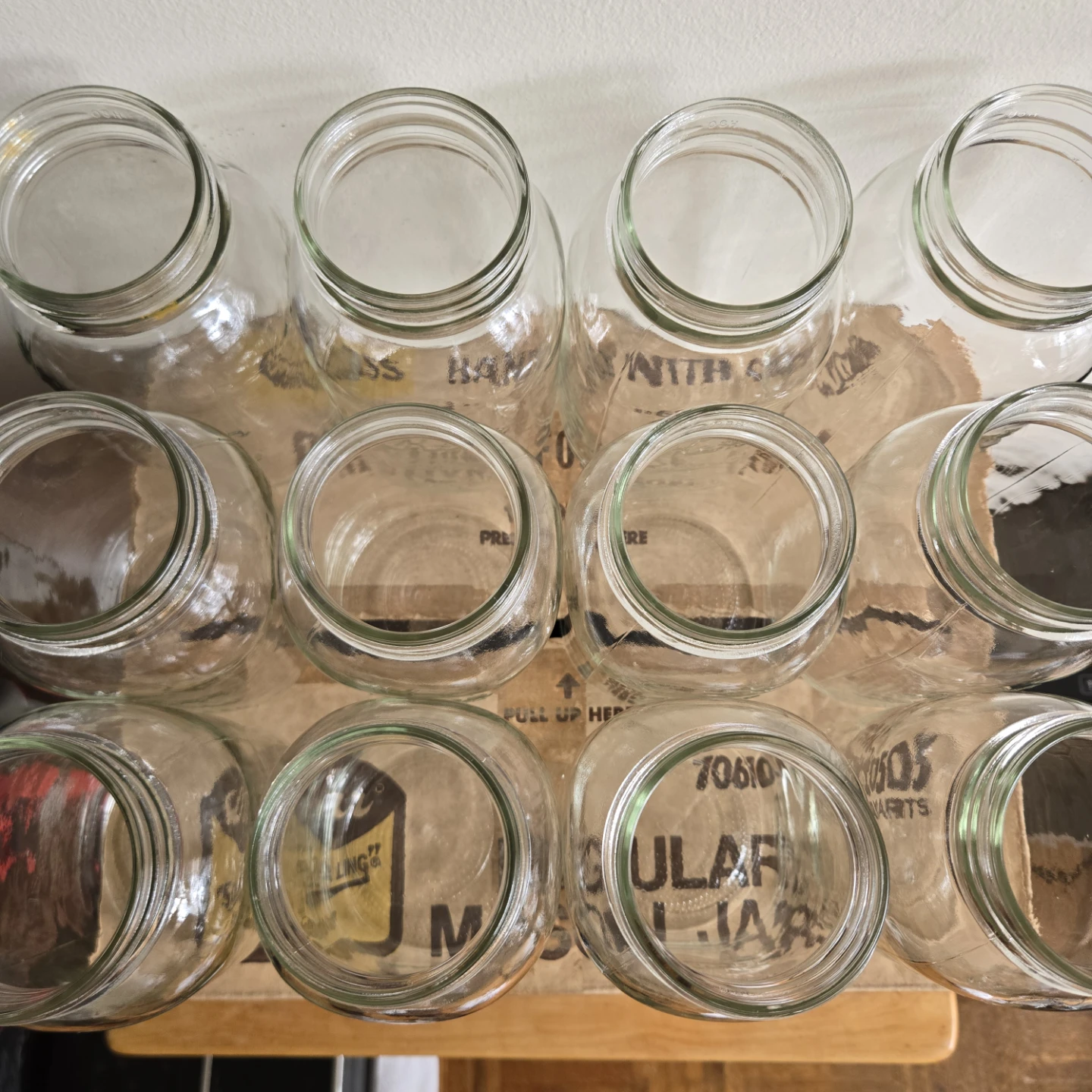 Kerr Regular Mason Jars, 12 Quart Set - photo 3