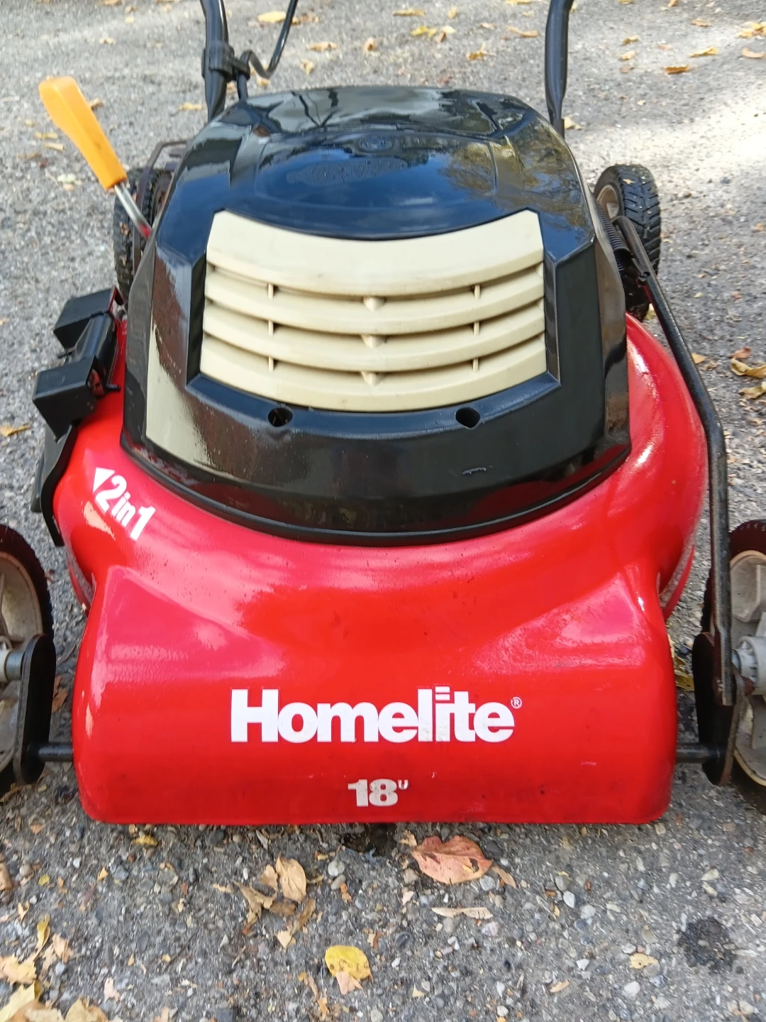 Homelite 18-inch 2-in-1 Compact Electric Lawnmower - photo 3