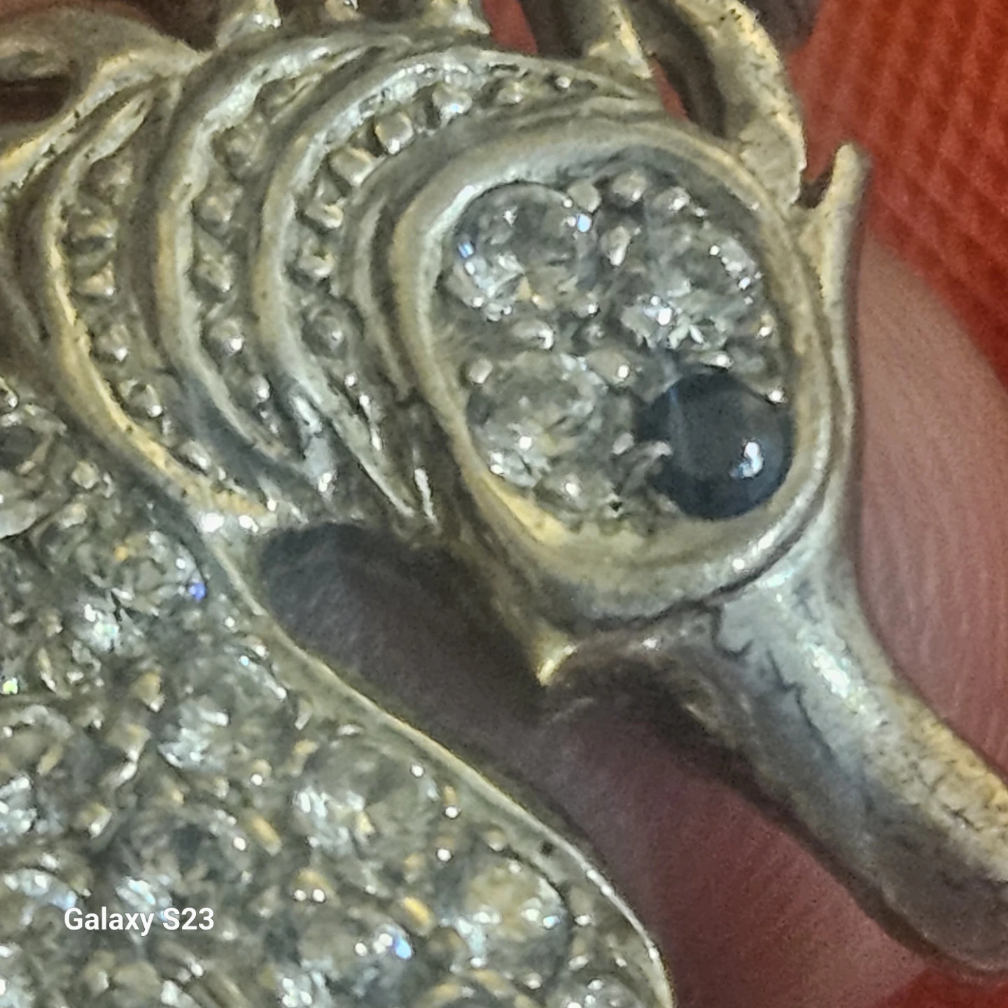 925 Sterling Silver Seahorse Pendant - photo 2