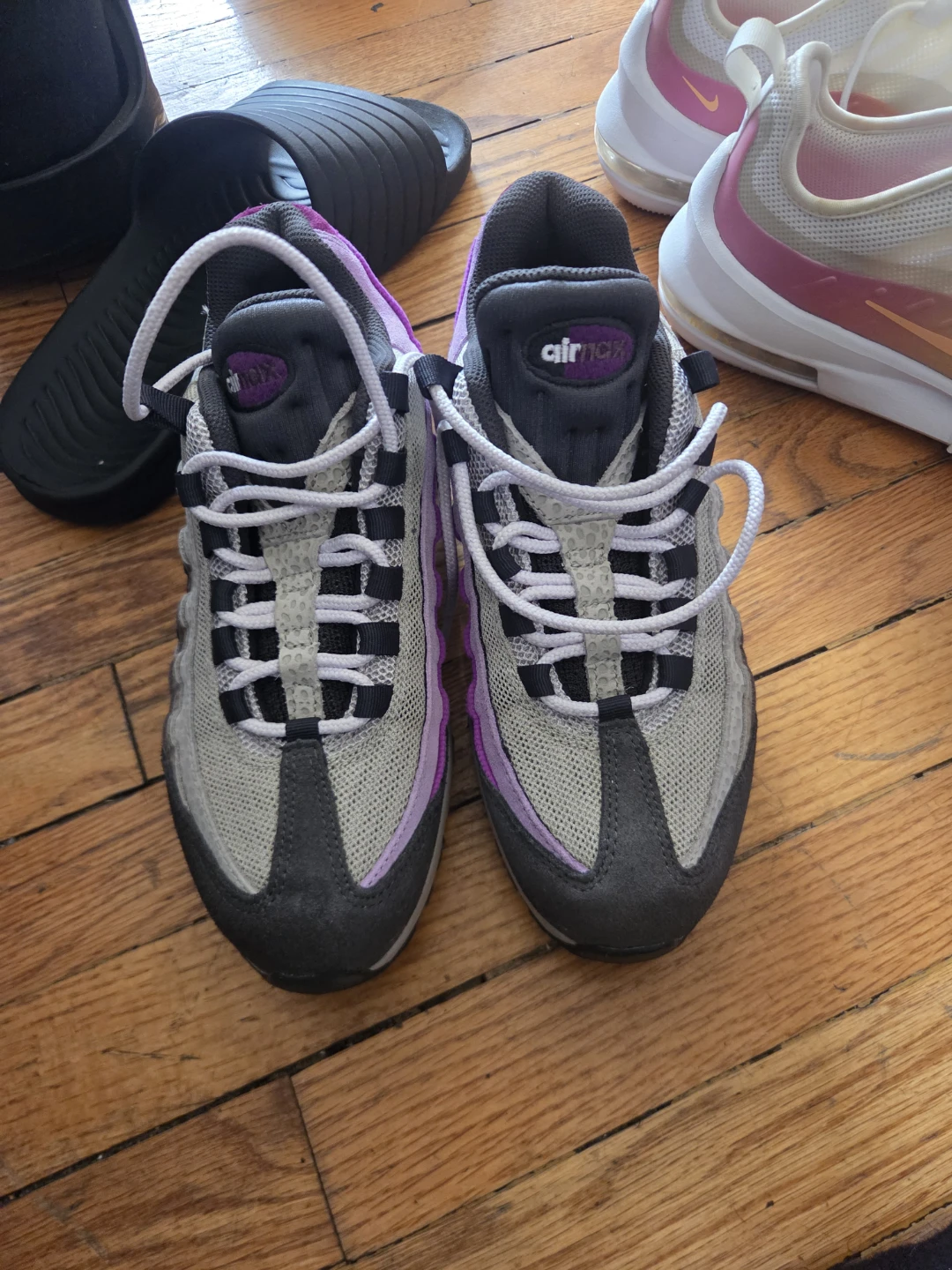 Nike Air Max 95 Purple Sneakers - photo 3