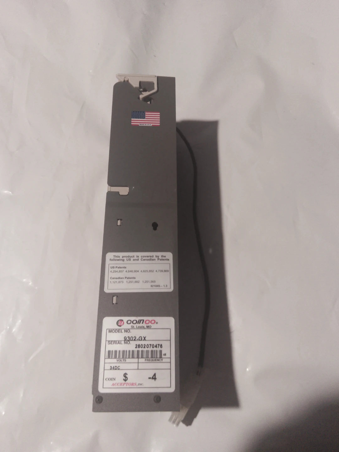 Coinco CoinPro 3 Model 9302-GX - photo 4