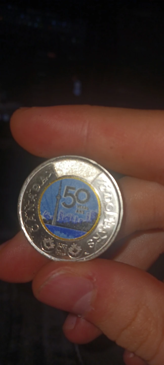 2026 CN Tower 50th Anniversary Commemorative Toonie - photo 3