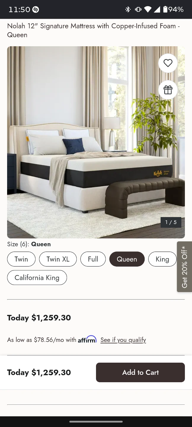 Nolah Evolution Luxury Firm Queen Mattress - photo 3