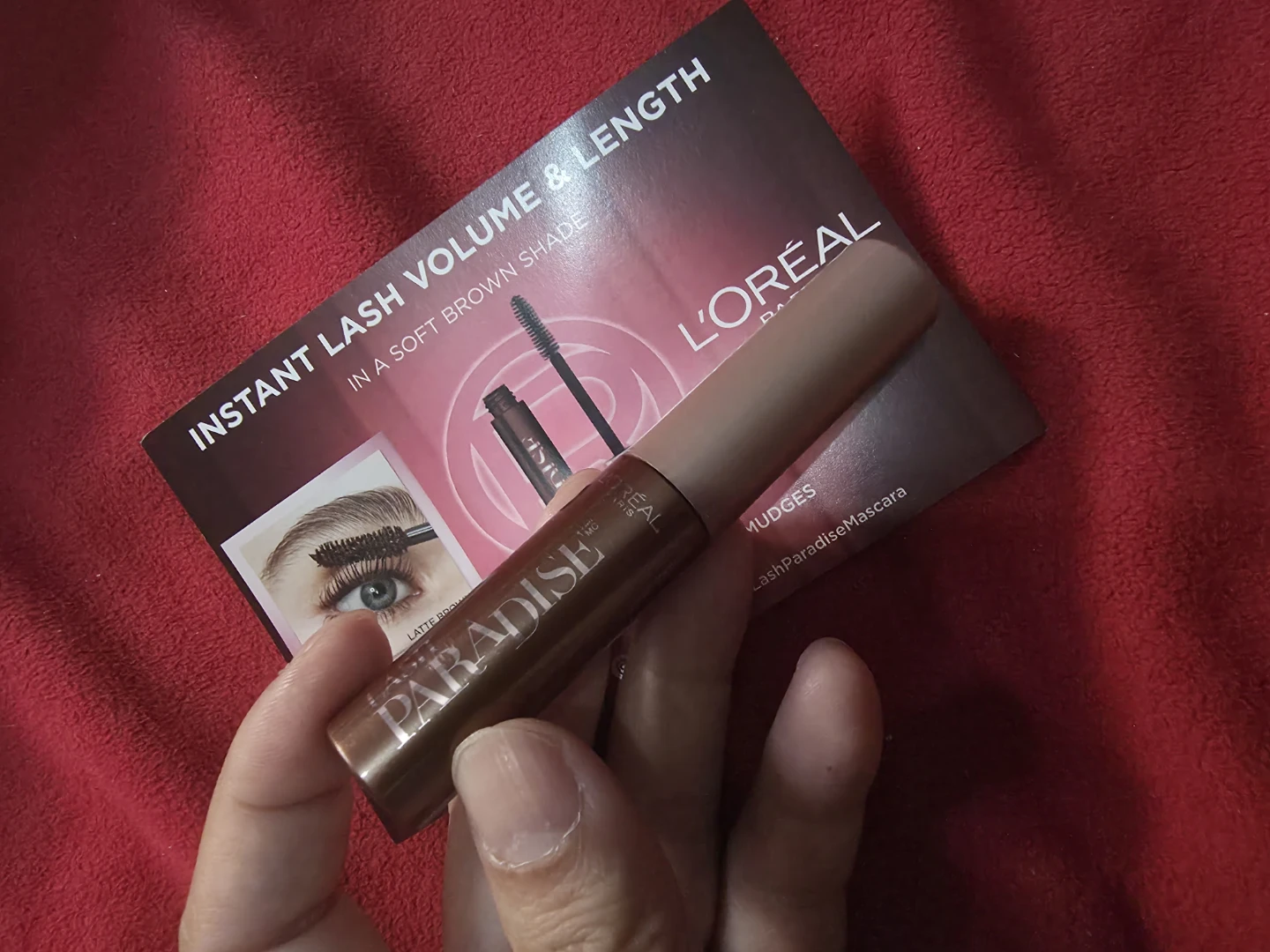 L'Oreal Paris Lash Paradise Washable Mascara Soft Brown Mini