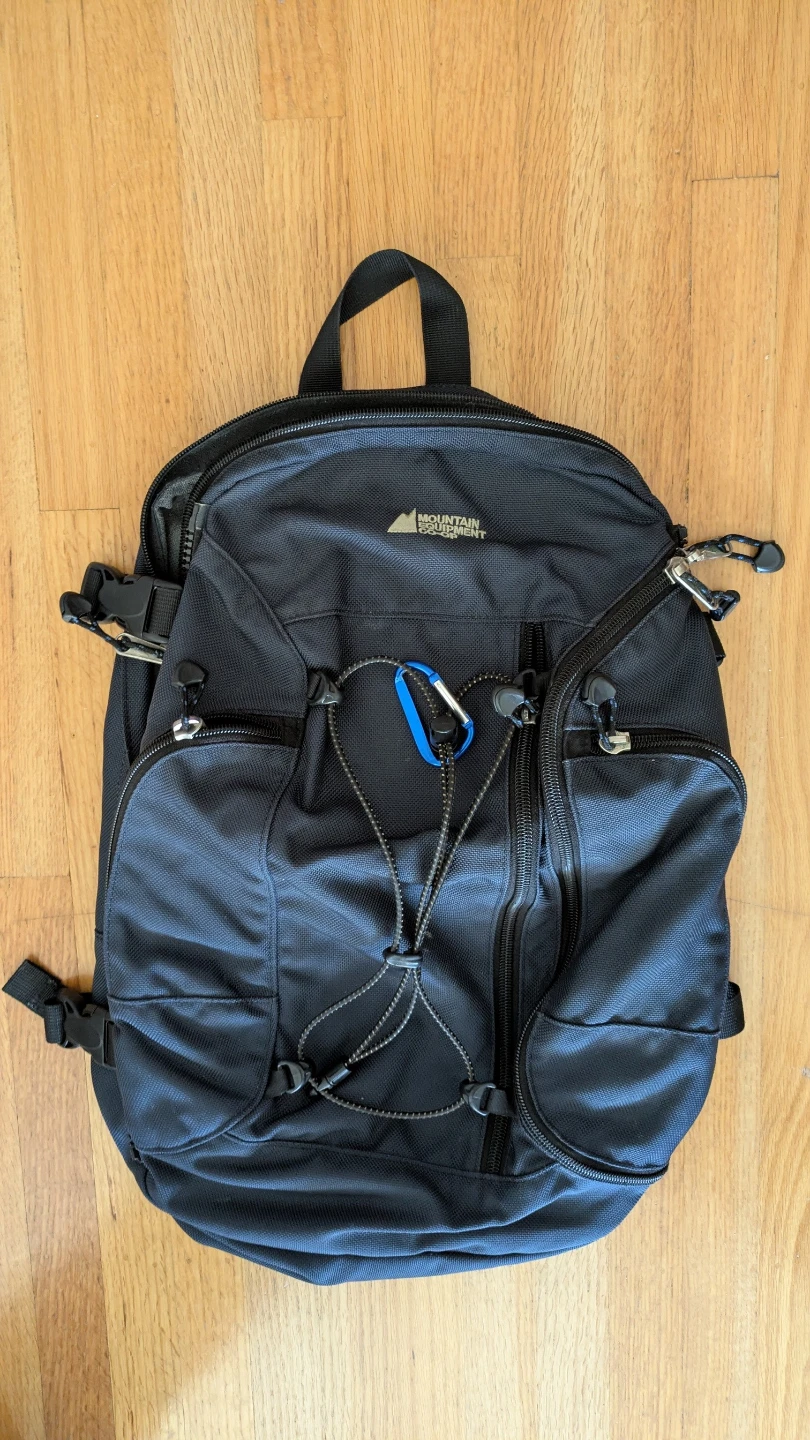 Mountain Equipment Co-op Black Backpack
