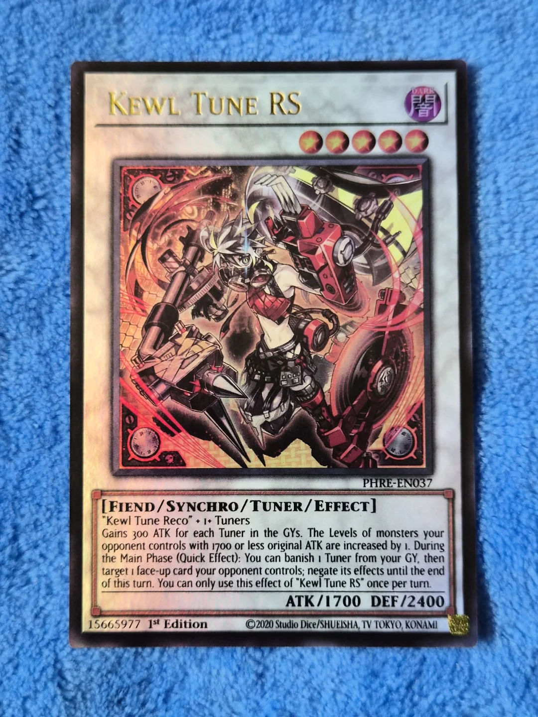 Read Bio | PHRE-EN037 (Ultra Rare) Kewl Tune RS | Yugioh