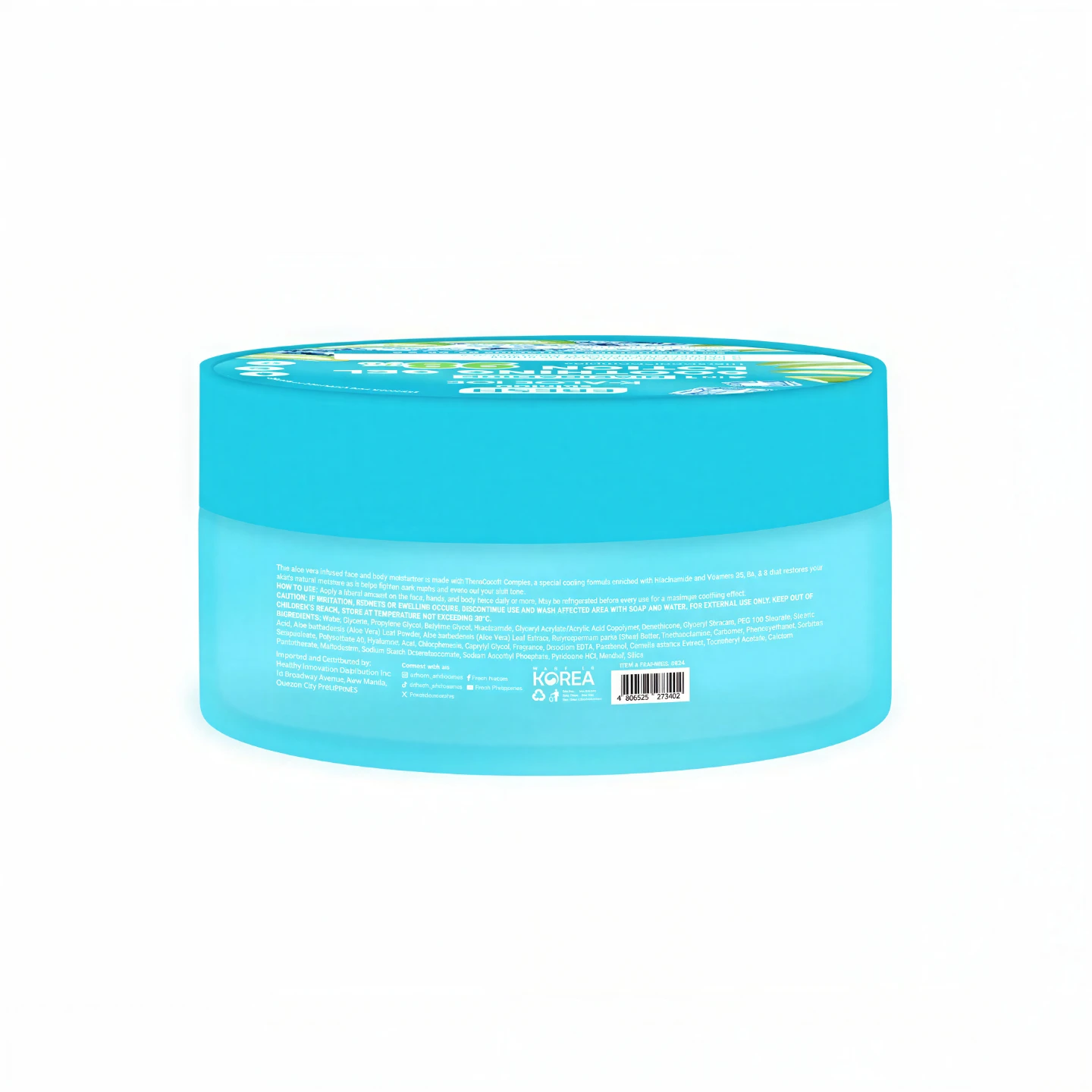 Fresh Skin Lab Jeju Aloe Ice Lotion 300ml - photo 4