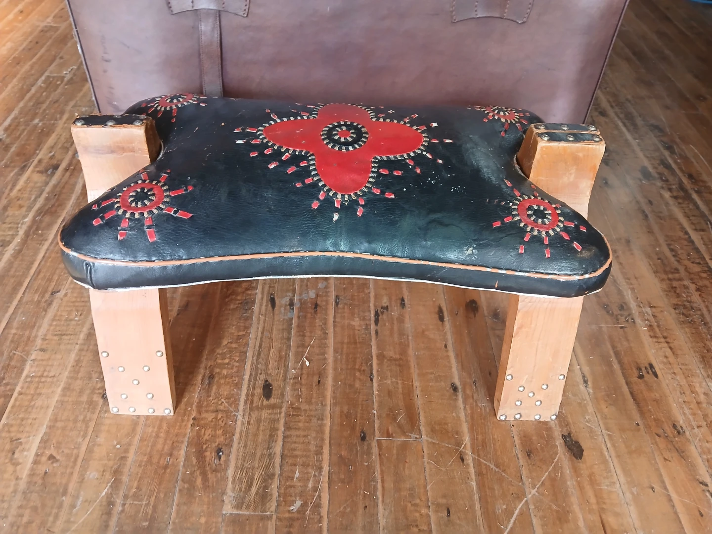 Vintage Camel Foot Stool