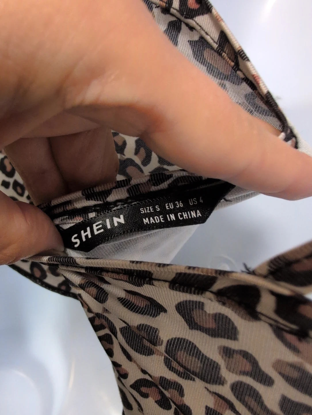 SHEIN Leopard Print Crop Top - photo 4