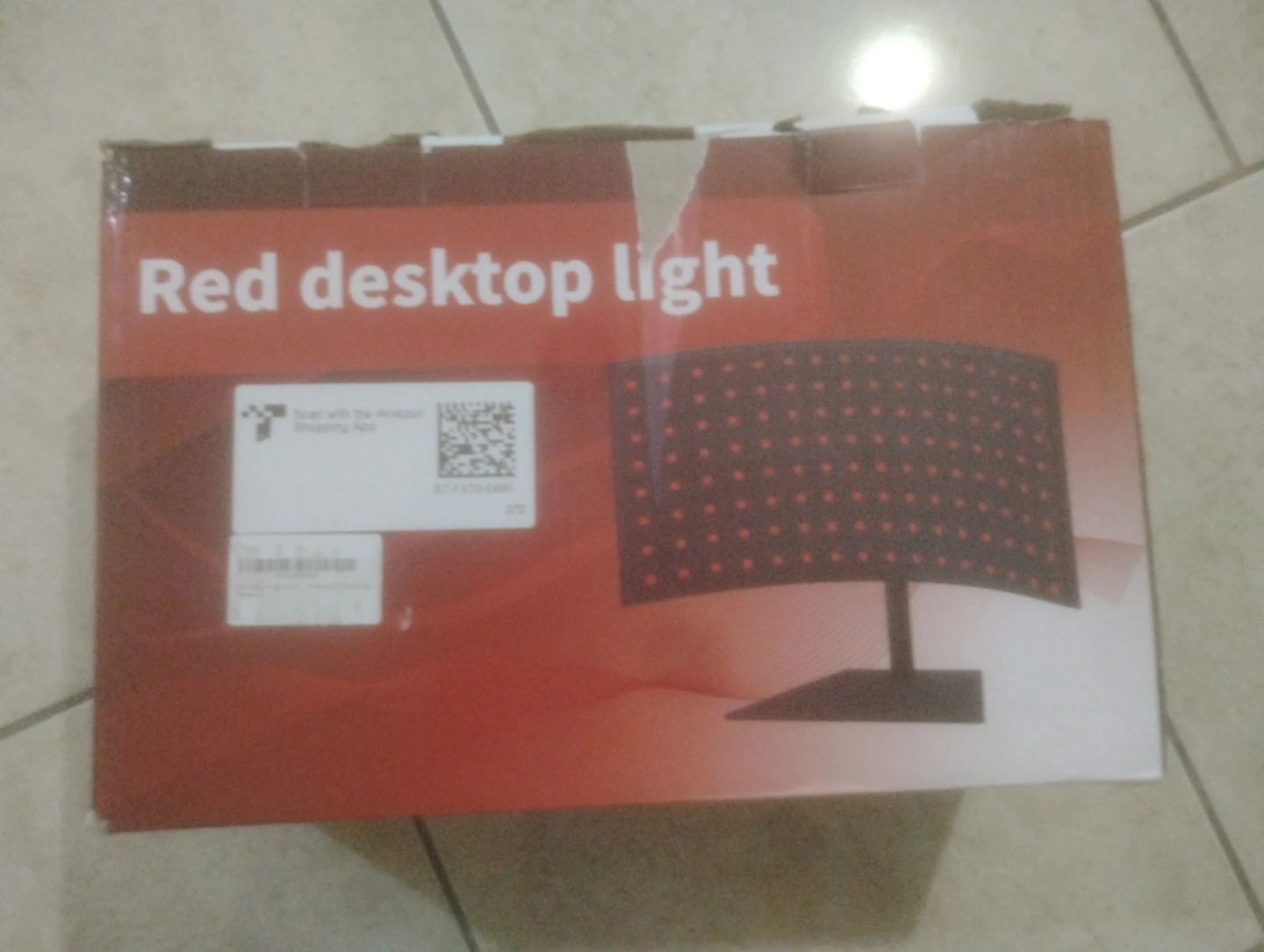 Red light therapy lamp for $80