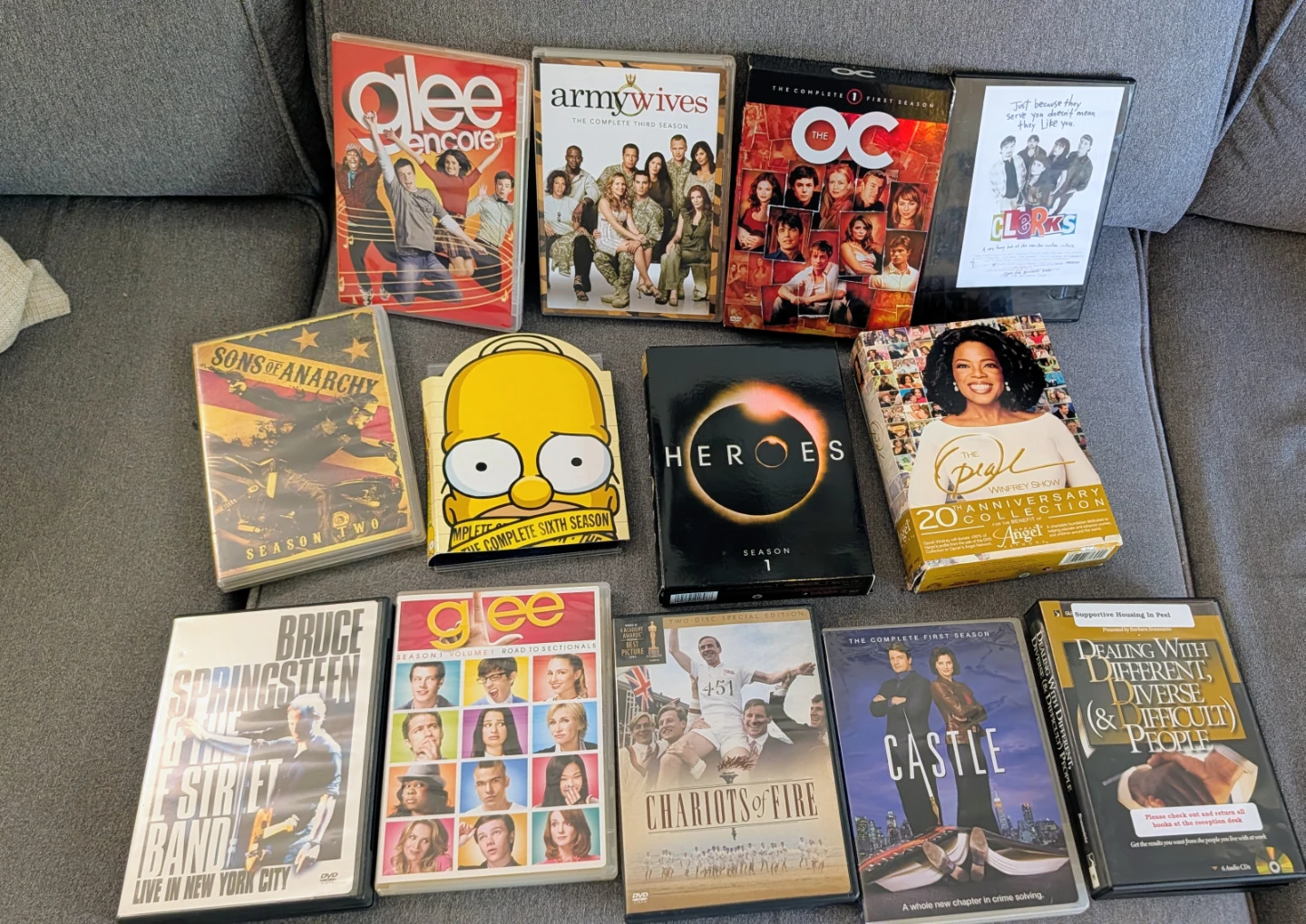 Assorted DVD Sets (All with Missing Discs - See Description)