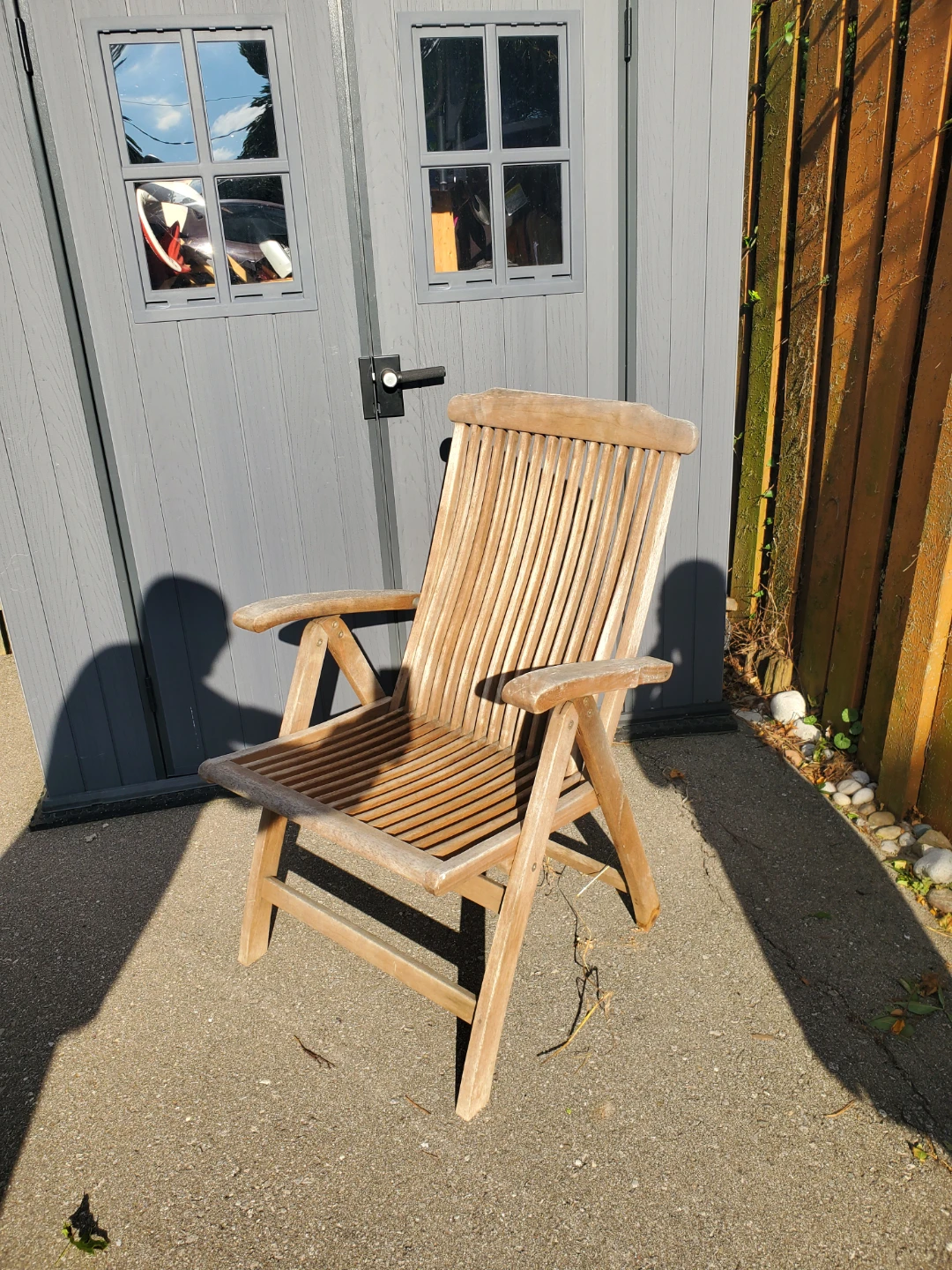 Teak Outdoor Folding Chair